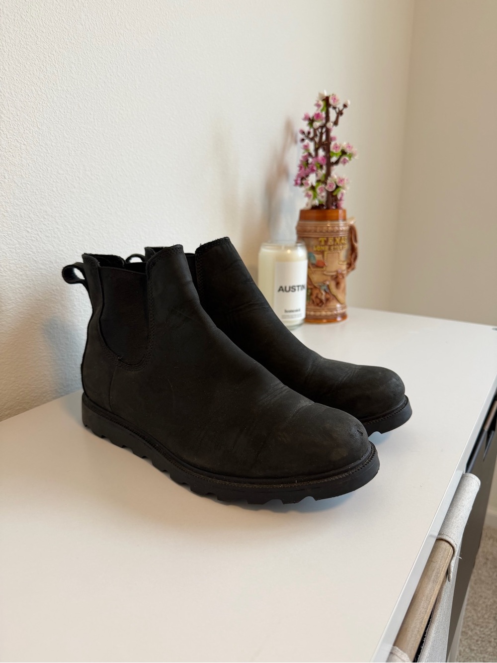 Sorel Women's Black Chelsea Ankle Boots